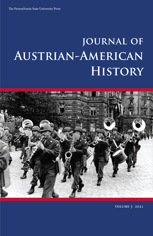 Cover of the Journal of Austrian-American History