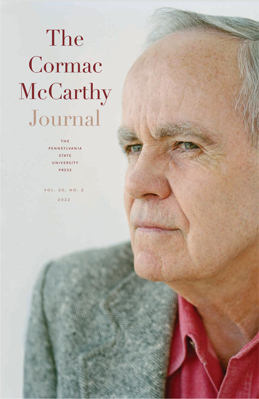 Cover of the Cormac McCarthy Journal