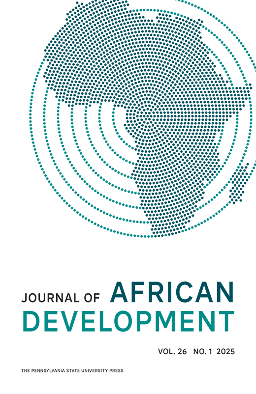 Development Journal Cover Forthcoming | Journal of African Development | Scholarly Publishing ...