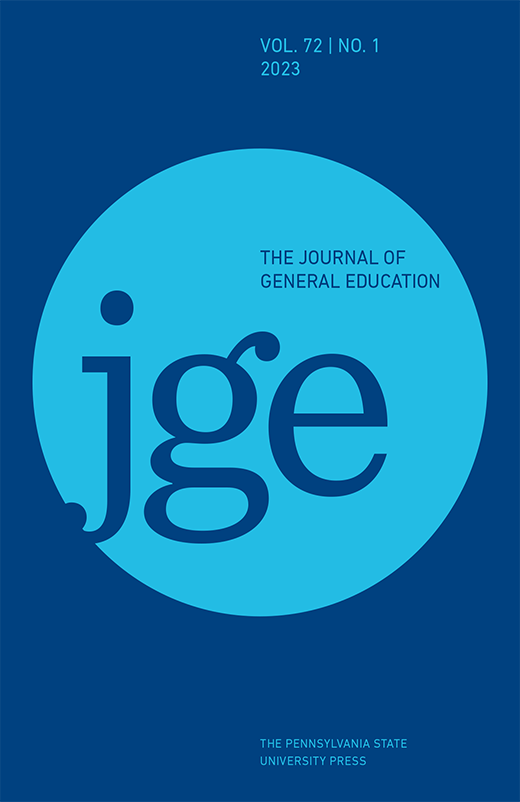 Readng Rope Pdf Volume 72 Issue 1 | The Journal of General Education | Scholarly ...