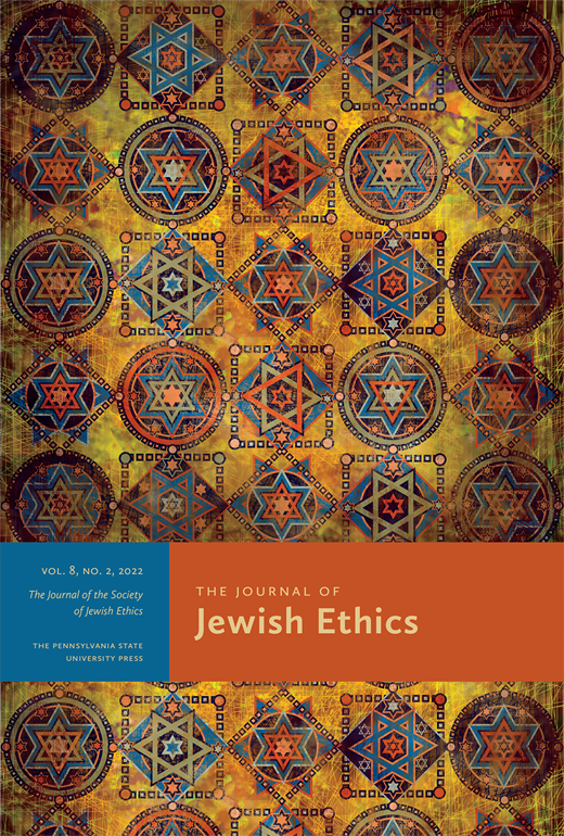 To Be a Holy People: Jewish Tradition and Ethical Values | Journal of ...