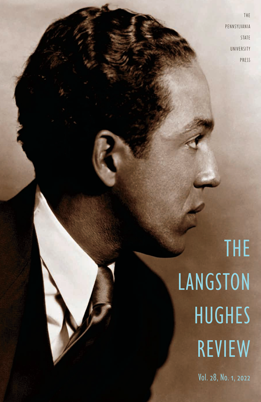 Click to READ about this title Cover for the book journal Lanston Hughes Review