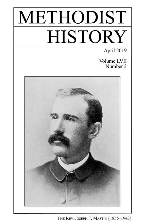 Notes Style Methodist Editor's Note | Methodist History | Scholarly Publishing Collective