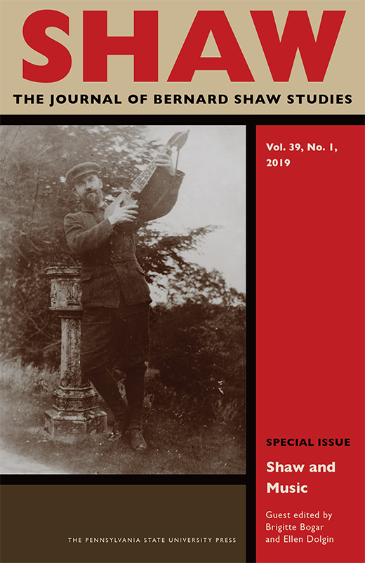 A Tribute to Christopher Innes | Shaw | Scholarly Publishing Collective